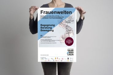 Plakat Event Frauenwelten Saarbruecken 2018 Foto