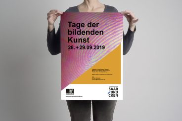 Plakat Tag der Bildenden Kunst Saarbruecken 2019