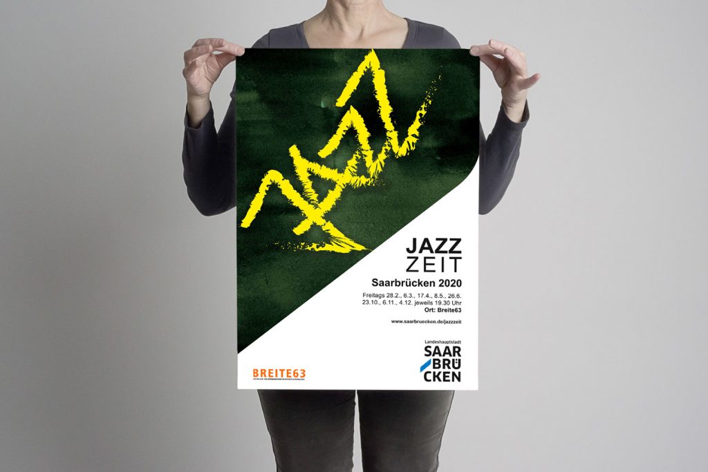 Plakat Konzertreihe Jazzzeit 2020