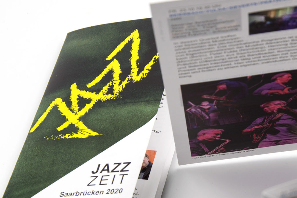Design JazzZeit Saarbrücken